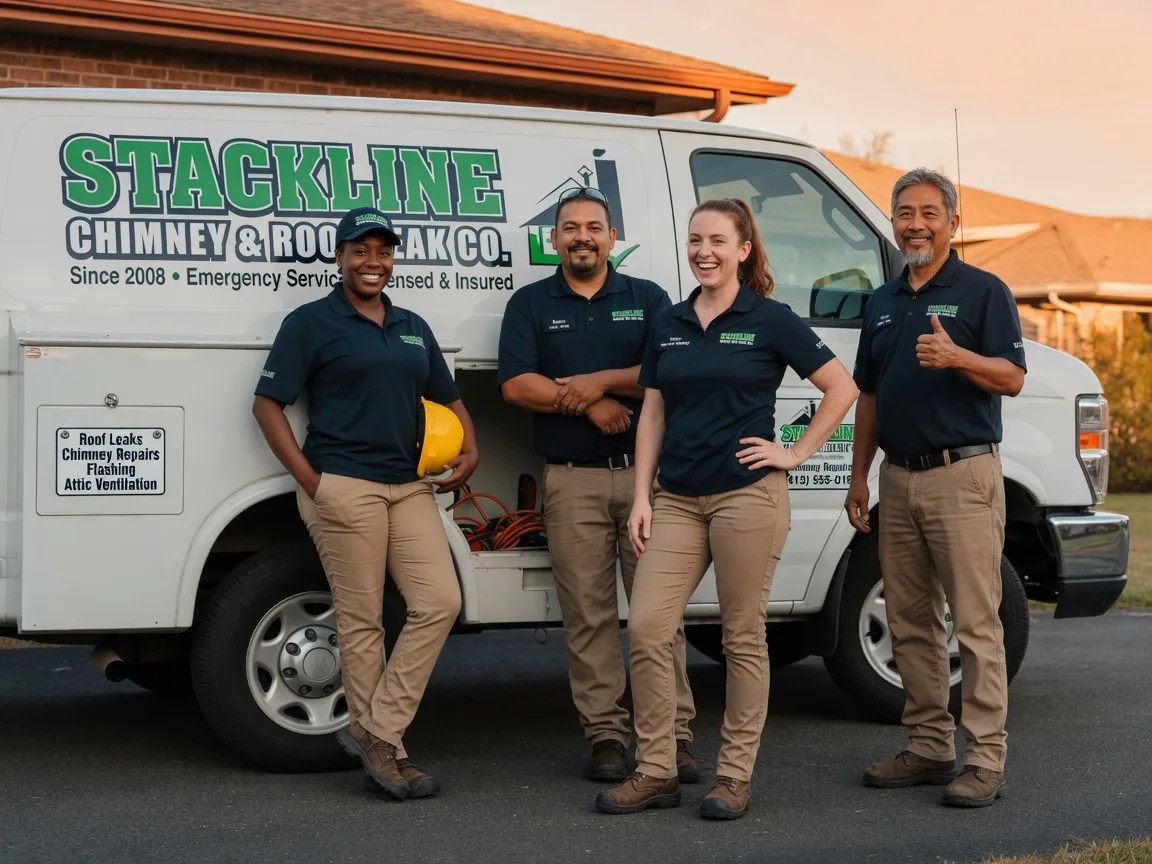 Chimney flashing repair company in Moorefield, NE